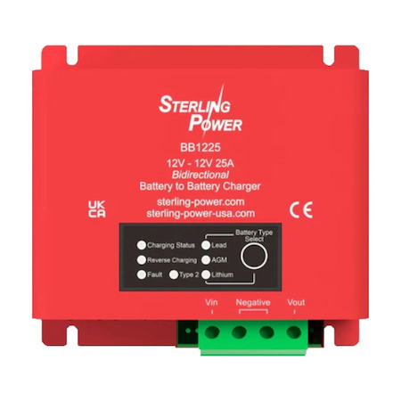 Sterling Power Bidirectional Battery to Battery Charger 25A